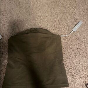 NWT Olive Green Tube Top